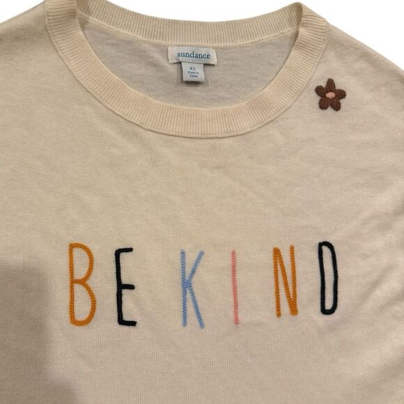 Sundance “Be Kind” Wool Blend Knit Sweater XS - Picture 4 of 9